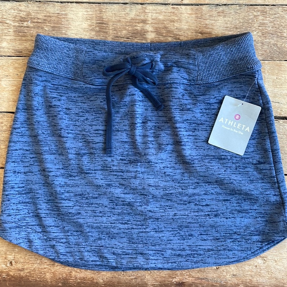 Athleta Downplay Skirt, new, blue